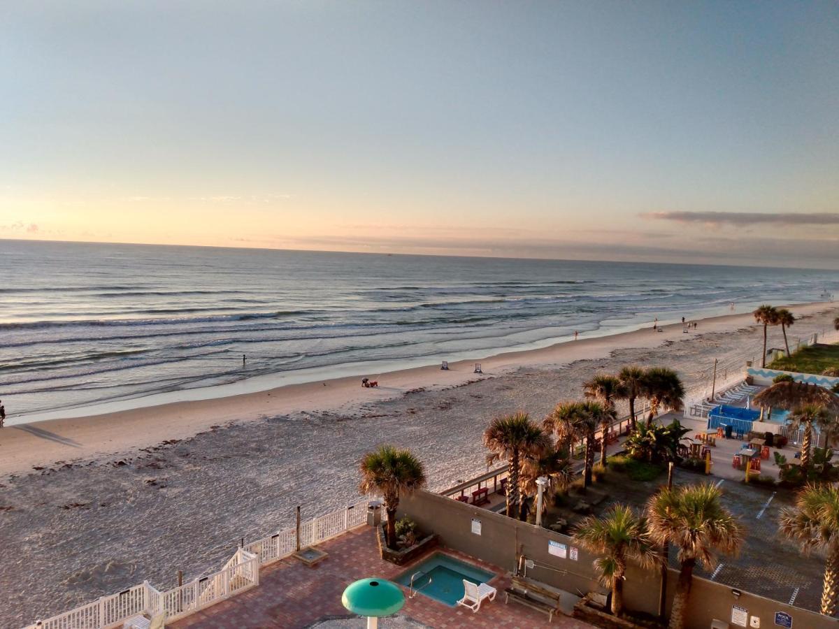 Ocean Balmy Warm Healing Breeze Under Sapphire Sky Year Round On Sunny Balcony Apartamento Daytona Beach Exterior foto